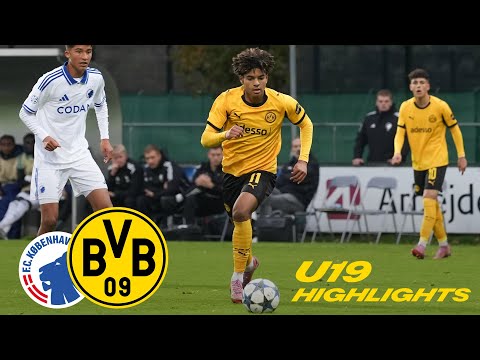 U19 dreht in Halbzeit zwei auf! | HIGHLIGHTS | FC Kopenhagen U19 - BVB U19 0:2 | UEFA YOUTH LEAGUE