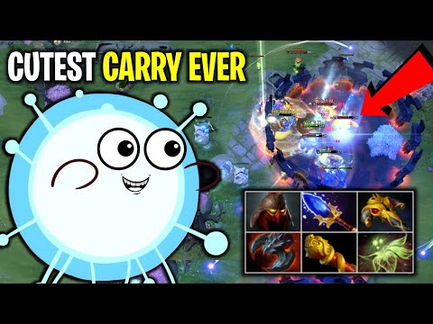 THE CUTEST CARRY EVER IO CARRY BY SYLAR DESTROY PUB GAME | DOTA 2
