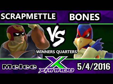 S@X 148 SSBM Winners Quarters - Bones (Falco) Vs. Scrapmettle (Captain Falcon)