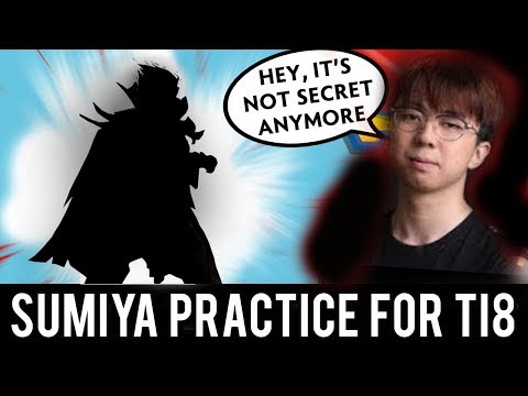 SumiYa Practicing Invoker to The International 2018