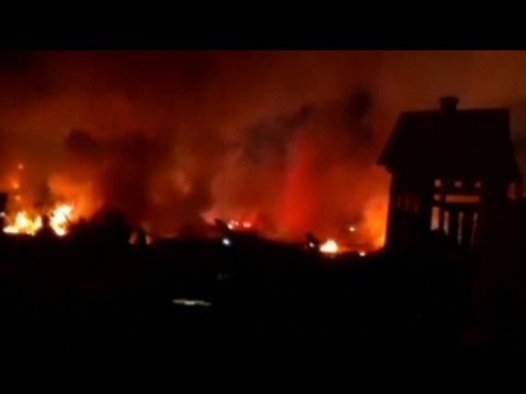 Gigantesca esplosione a Indianapolis