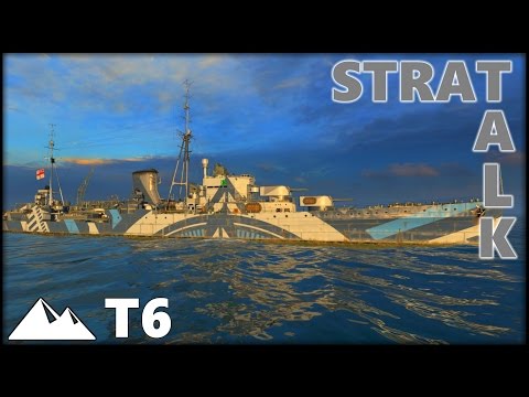 LEANDER, Strategy Discussion - World of Warships | [Tutorial] [Ger] [60fps]