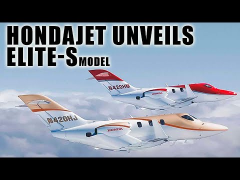 本田飞机公司推出 HondaJet（Honda Aircraft Company Unveils the HondaJet Elite S）