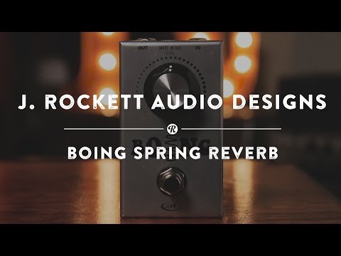 J. Rockett Boing Spring Reverb Effects Pedal image 4