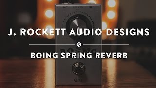 Video thumbnail for J. Rockett Audio Designs Boing Spring Reverb | Reverb Demo Video by Reverb