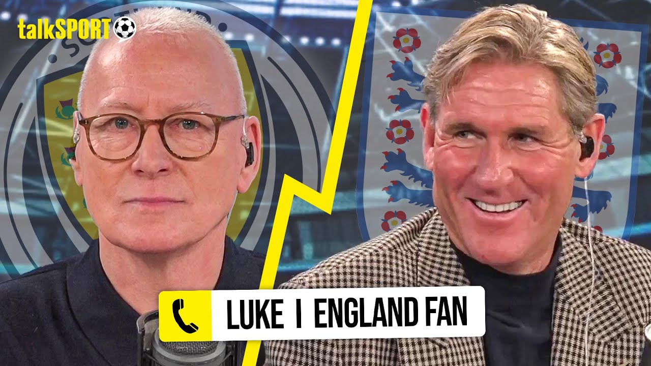 England Fans CONFRONT Jim White About Scotland's HATRED of England After Scots Support Claim!
