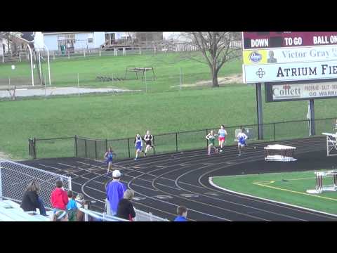 Springboro 8th Grader Kennedy Lewis 200M at Lebanon relays