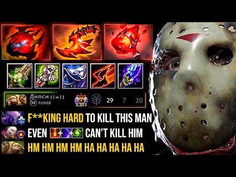 This is What A Real MONSTER Looks Like — Immortal Pudge Carry 29 KILLS | Pudge Official