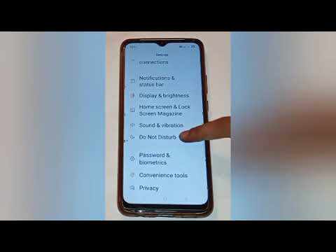 how to on do not disturb in oppo k1