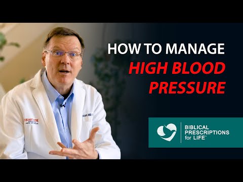 Biblical Prescription for Managing High Blood Pressure