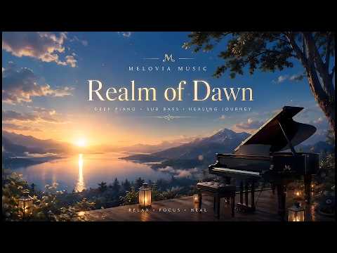 深沉鋼琴與重低音音樂｜陪伴您專注工作、閱讀學習 ｜Melovia Music
