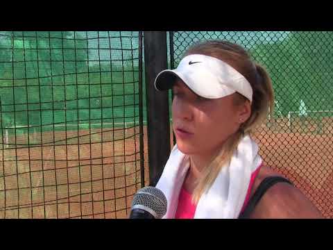 Martina Kudelová po vítězství ve čtvrtfinále MČR 2018