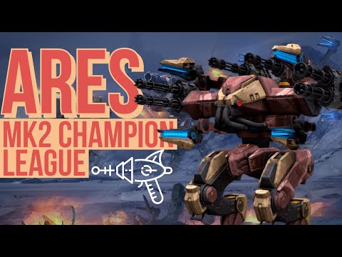 War Robots - MK2 Maxed - ARES Gameplay - Pure Destruction - Greek Robot
