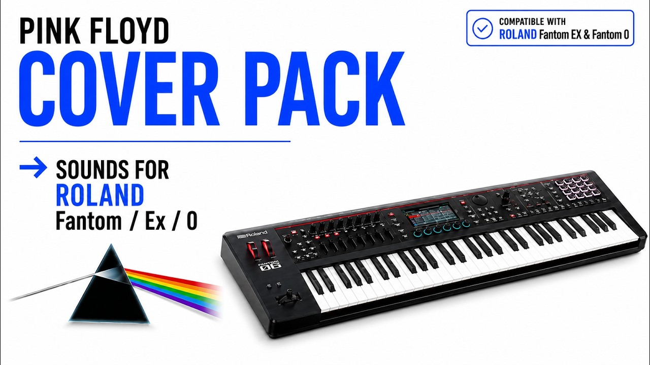 DRS093 - PF Infinity - Pink Floyd Premium Pack - Fantom / Ex ( 20 Scenes + 76 Tones ) - Video Preview 1