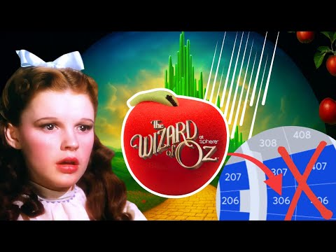 Sphere Wizard of Oz : 😩 Don’t Pick These Seats! (🍎You'll miss the apples!)