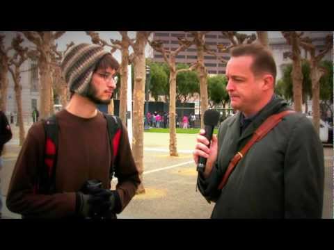 SOPA Protest SF P1of4 - Arriving