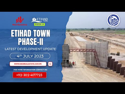 Etihad Town Phase 2 | Latest Sight View | Development Update 4th July 2023