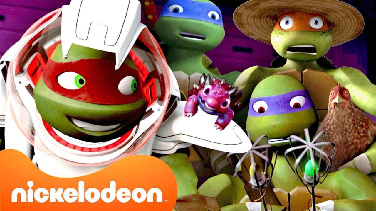 60 دقيقة من أحلى لحظات الحيوانات الأليفة في سلاحف النينجا 🥹 | TMNT (2012) | سلاحف ال