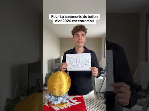 La cérémonie du ballon 2026… #fyp #football #foot #ballondor