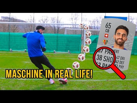 Er hat 38 Schuss in FIFA aber ist eine Maschine in Real Life!