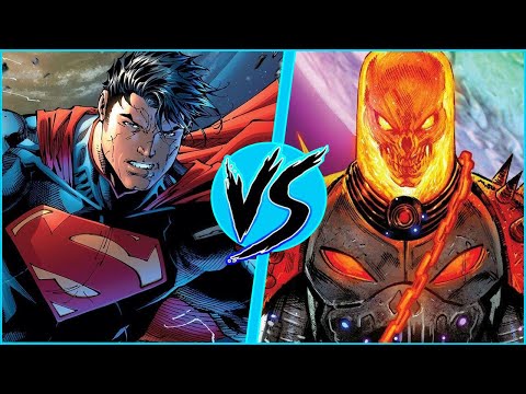 Superman VS Cosmic Ghost Rider | BATTLE ARENA | Marvel vs DC Comics | DanCo VS