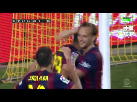 Villareal 0-1 Barcelona. All goals and highlights (31.08.14) | Barca.am
