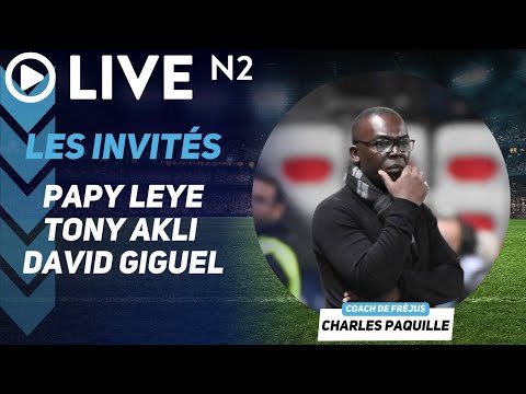 Live N2 : Charles Paquille, Papy Leye, Tony Akli et David Giguel au micro de Denis Balbir
