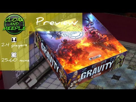 Cloak and Meeple: Zero Gravity (District Games) | Preview