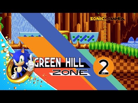 Check Out Sonic Mania's Green Hill Zone and Second Boss 