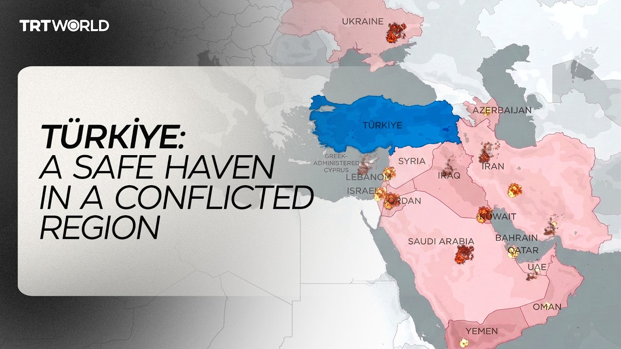 How has Türkiye risen as a safe haven amid widening regional conflicts?