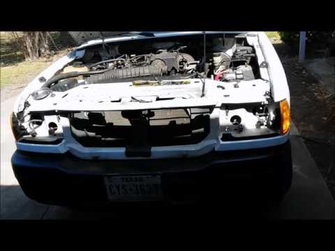 Ford Ranger Header Panel, Grill, Headlight, and Hood Replacement