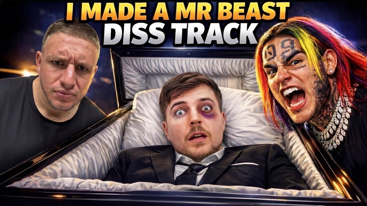 I made a Mr. Beast diss track!! (feat. 6ix9ine)