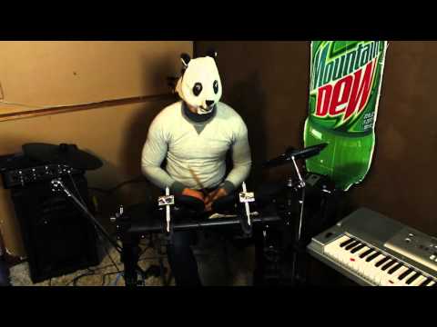 Mr.Panda making some beats