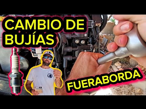 CÓMO CAMBIAR BUJÍAS A FUERABORDA