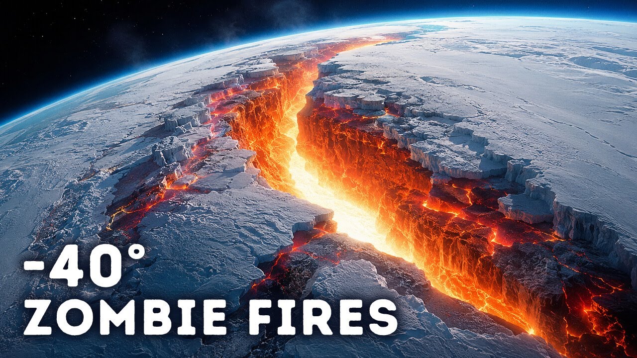 The Arctic Is Hiding Fires That Never Go Out