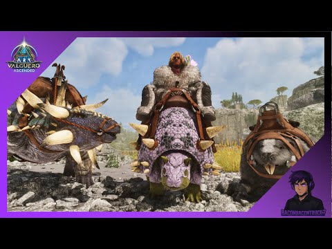 Taming The Essential Utility Dinos! - Ark Survival Ascended Valguero [EP8]