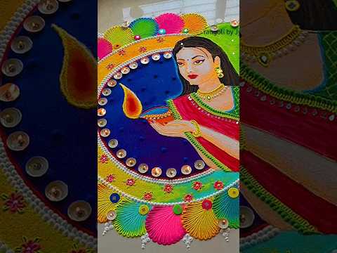 Diwali rangoli #diwalirangoli #rangoli #diwali #shorts