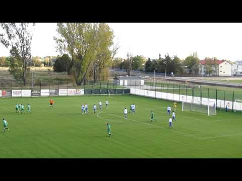 Bramka na 0:1 w meczu Pogoń Siedlce - Pelikan Łowicz