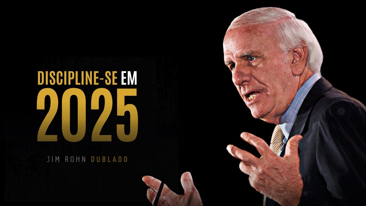 [ JIM ROHN DUBLADO ] O Segredo da Disciplina para Transformar Sua Vida |  MOTIVAÇÃO 2025