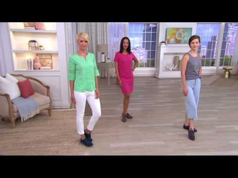 Clarks Cloud Stepper Lace-up Sneakers - Sillian Glory on QVC