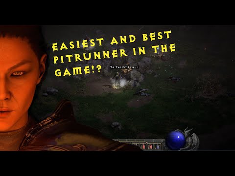 Diablo 2 Resurrected - Trapzin build, funniest and best pitfarmer in the game?