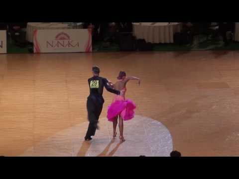WDSF/JDSF The 19th Tokyo Open Latin【Final Samba】Marius Andrei BALAN & Khrystyna MOSHENSKA