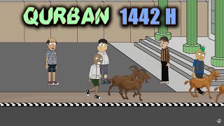 Download lagu Warga Berqurban - Idul Adha 1442H - Animasi Kartun Lucu mp3