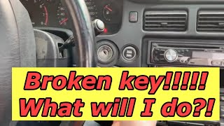 Key stuck in my ignition! How to get it out?