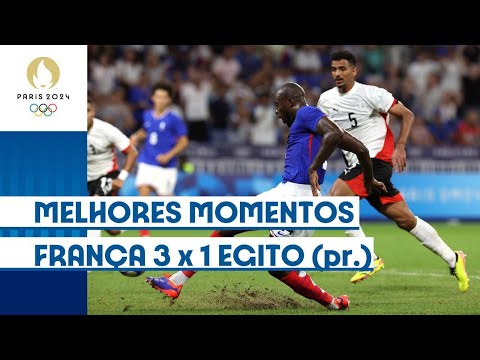 Gols e lances de França x Egito