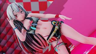 [MMD 4K] 百鬼あやめ Nakiri Ayame - Cherry Pop