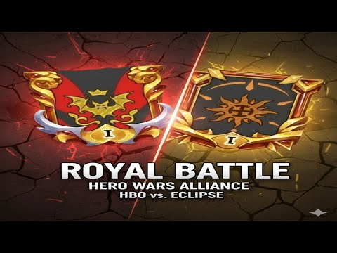 Hero Wars Alliance: ROYAL BATTLE - HBO vs. Eclipse (Best Attacks!)