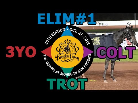 2018 Breeders Crown Elim#1 - Tactical Landing - 3YO Colt Trot