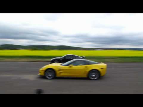 Corvette ZR1 vs Nissan GT-R - 3. Tuningpromotionday 15.5.2010