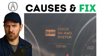 Acura "CHECK SH-AWD SYSTEM" Warning (Causes & Quick Fix)